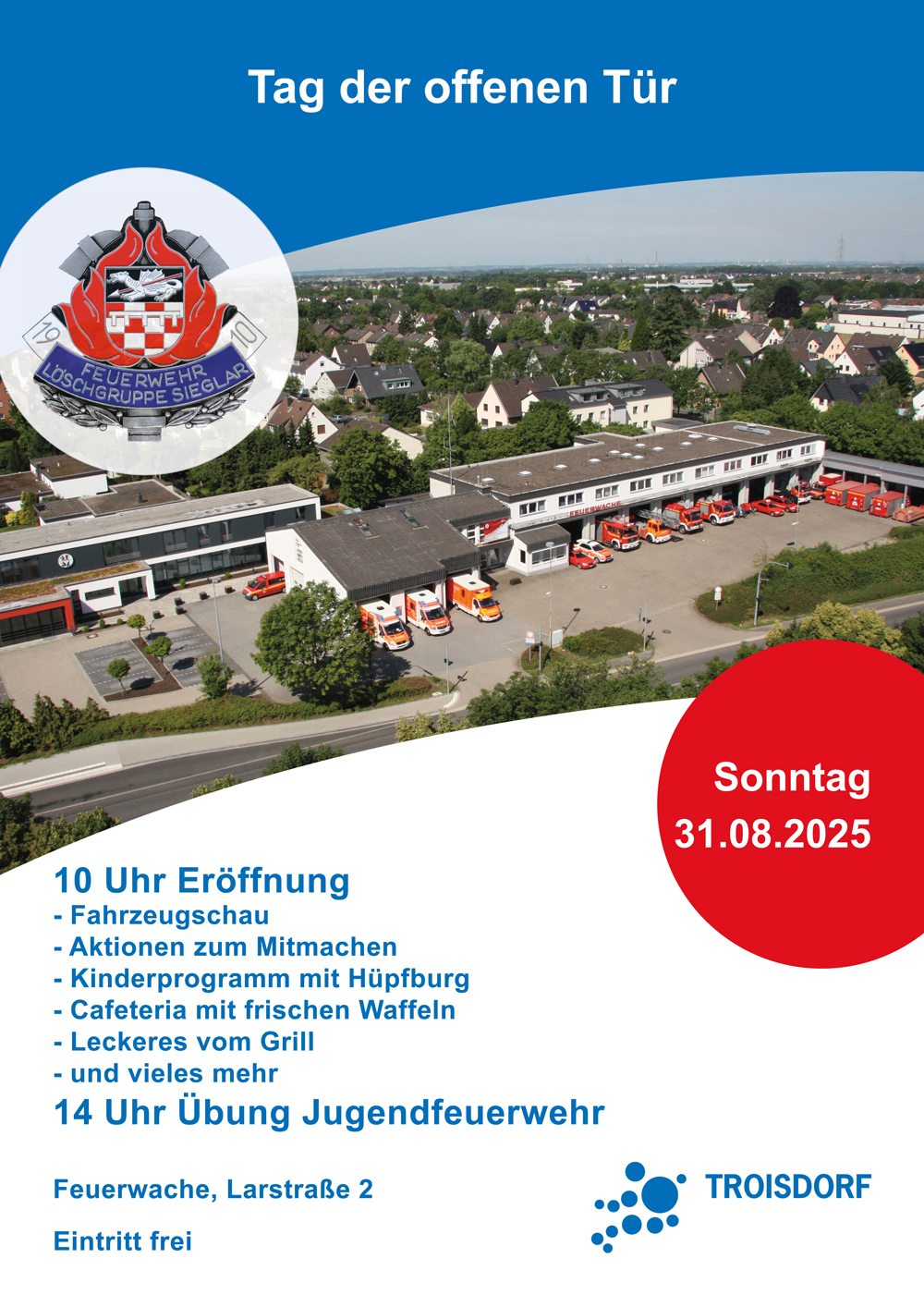 Plakat Tag der offenen Tür Sieglar 2025