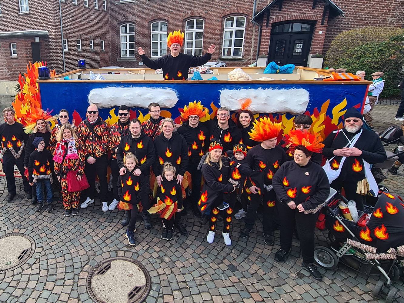 Rosenmontag Gruppenfoto 2024