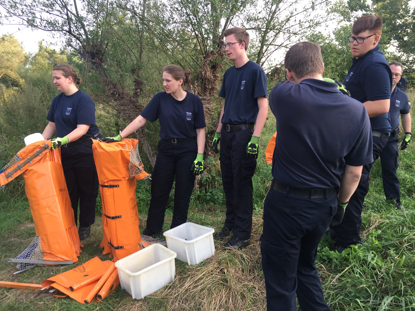 Übung Ölsperre, 20.08.2019 1